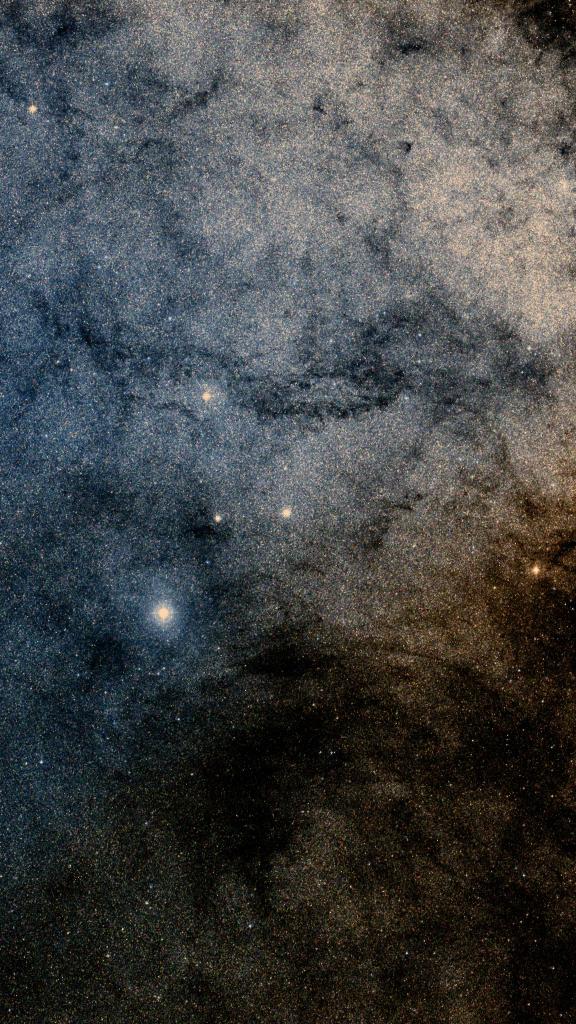 Le ciel autour de NGC 6522, cadré au champ de Seestar S30 Pro