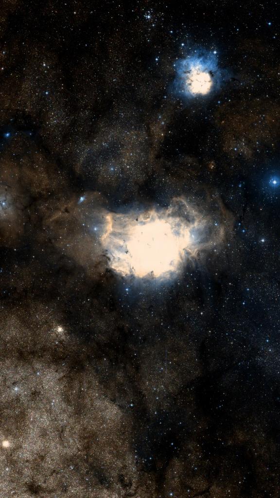Le ciel autour de NGC 6530, cadré au champ de Seestar S30 Pro