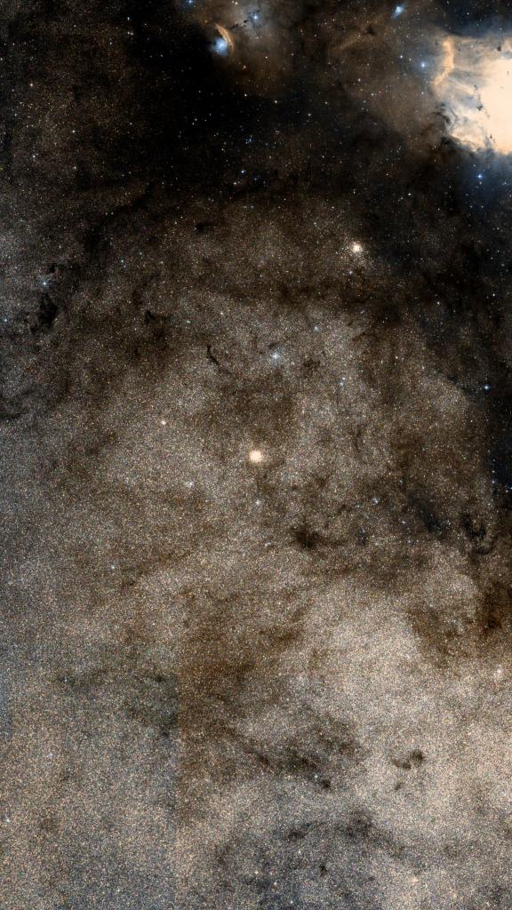 Le ciel autour de NGC 6553, cadré au champ de Seestar S30 Pro