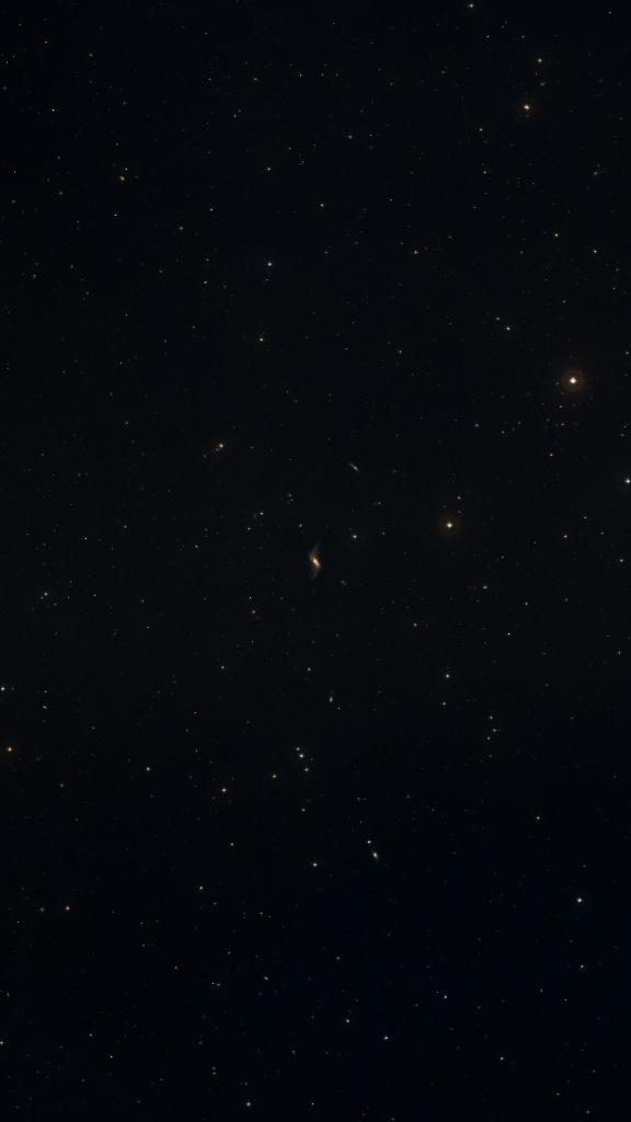 Le ciel autour de NGC 660, cadré au champ de Seestar S30 Pro