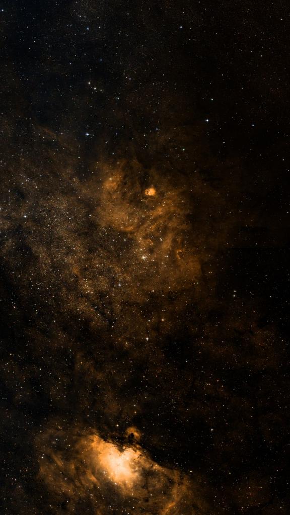 Le ciel autour de NGC 6604, cadré au champ de Seestar S30 Pro