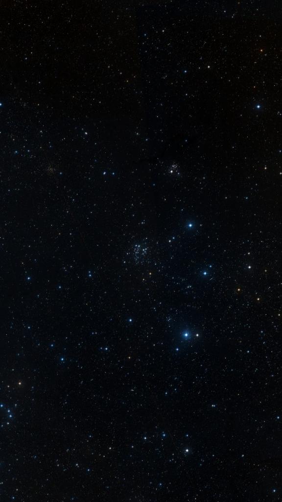 Le ciel autour de NGC 663, cadré au champ de Seestar S30 Pro