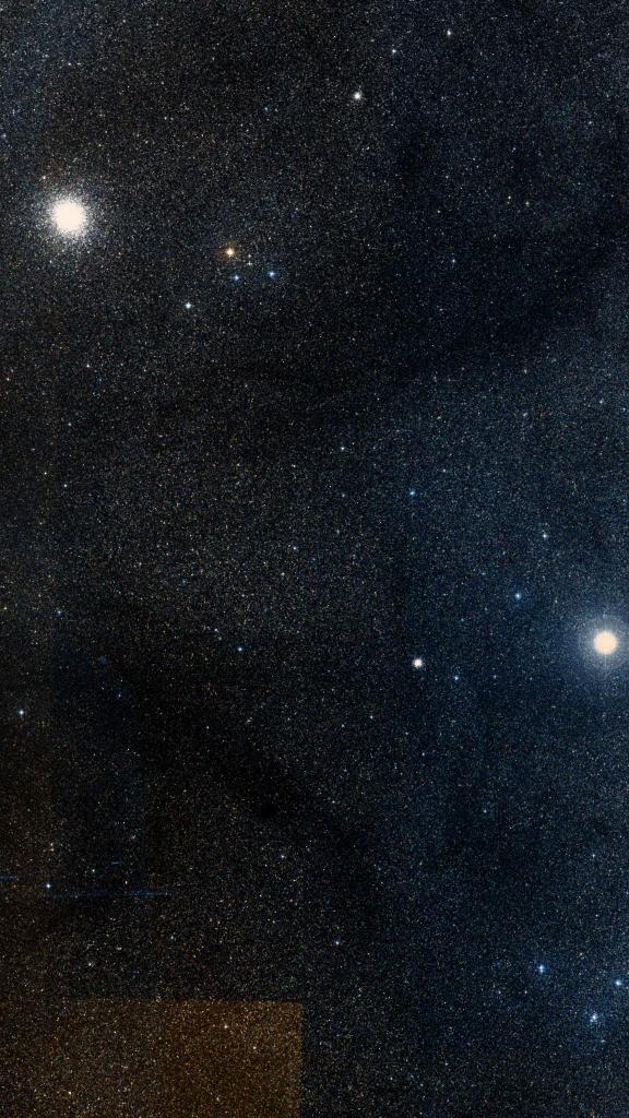 Le ciel autour de NGC 6644, cadré au champ de Seestar S30 Pro