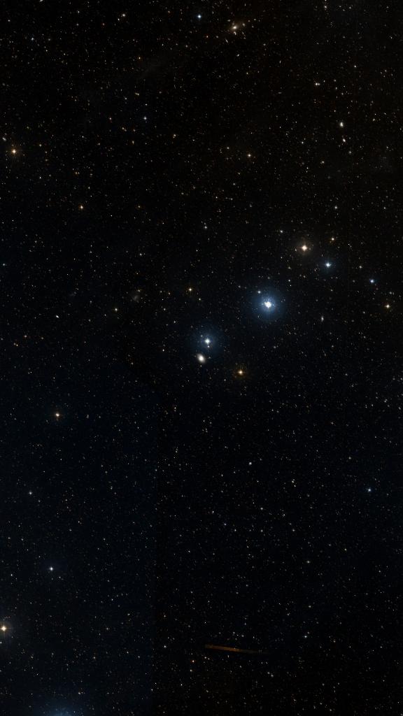 Le ciel autour de NGC 6684, cadré au champ de Seestar S30 Pro