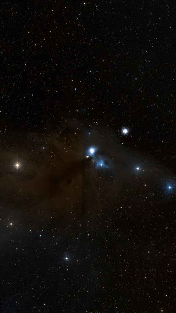 Le ciel autour de NGC 6729, cadré au champ de Seestar S30 Pro