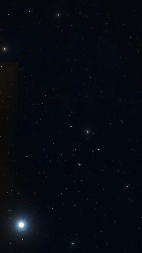 Le ciel autour de NGC 674, cadré au champ de Seestar S30 Pro