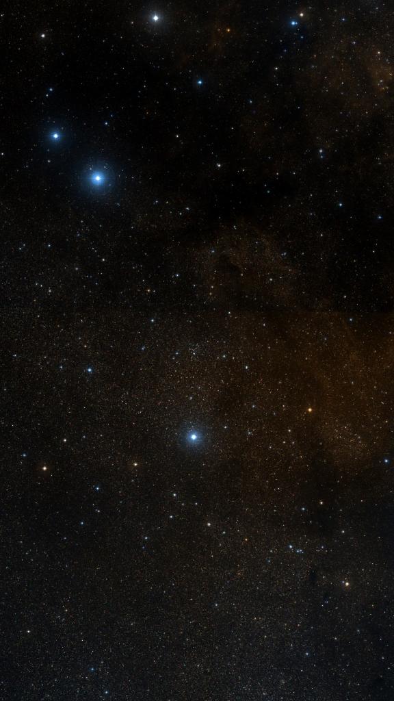 Le ciel autour de NGC 6830, cadré au champ de Seestar S30 Pro
