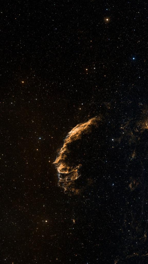 Le ciel autour de NGC 6992, cadré au champ de Seestar S30 Pro