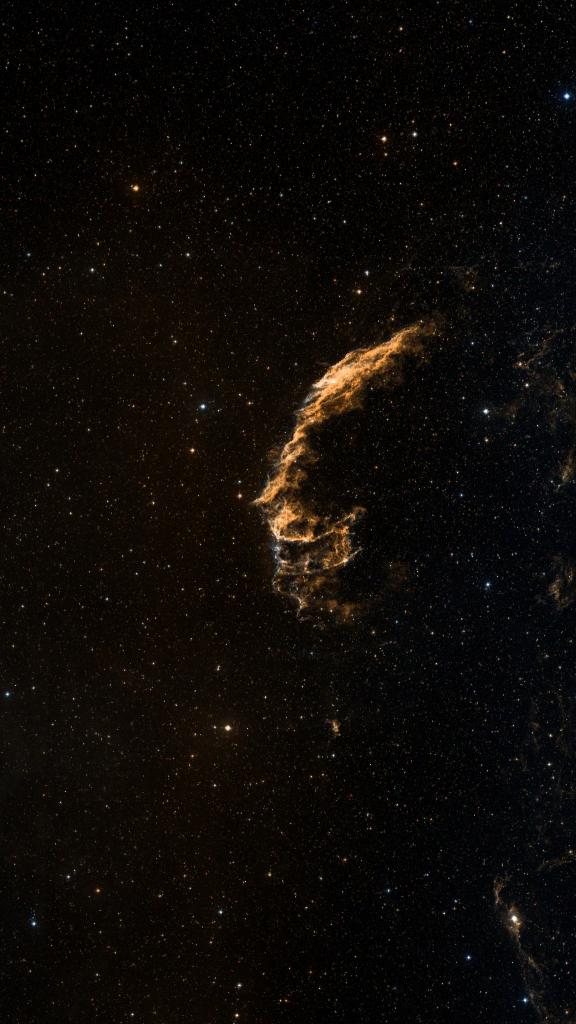 Le ciel autour de NGC 6995, cadré au champ de Seestar S30 Pro