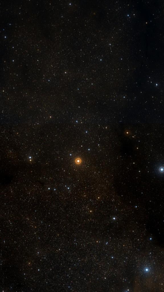 Le ciel autour de NGC 7026, cadré au champ de Seestar S30 Pro