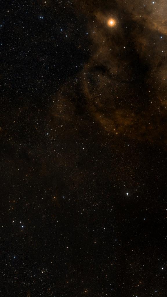 Le ciel autour de NGC 7027, cadré au champ de Seestar S30 Pro