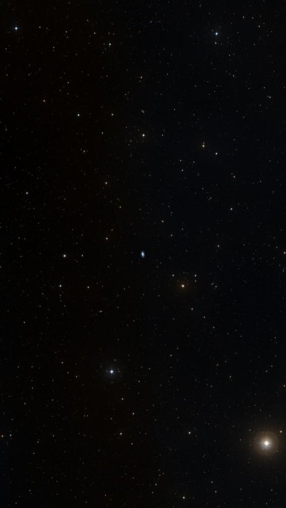 Le ciel autour de NGC 7083, cadré au champ de Seestar S30 Pro