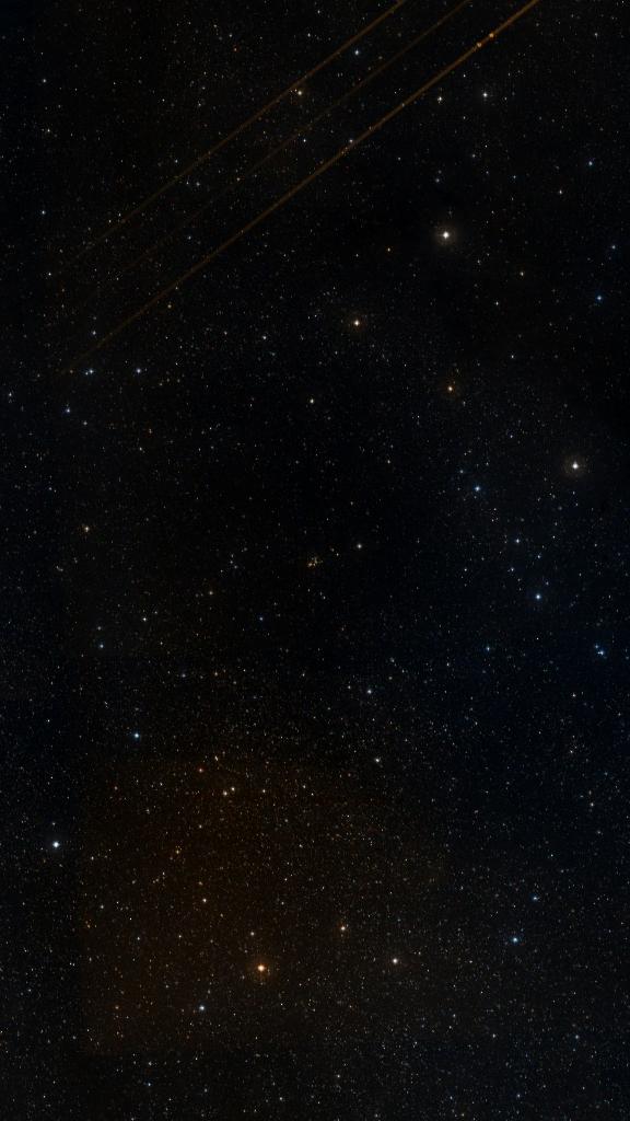 Le ciel autour de NGC 7128, cadré au champ de Seestar S30 Pro