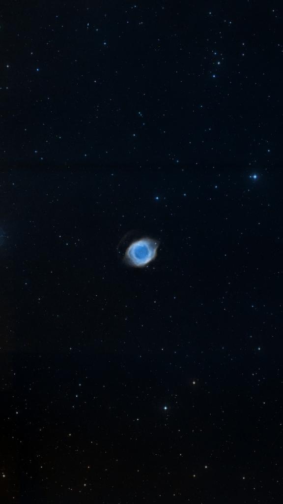 NGC 7293 cadré au champ du Seestar S30 Pro
