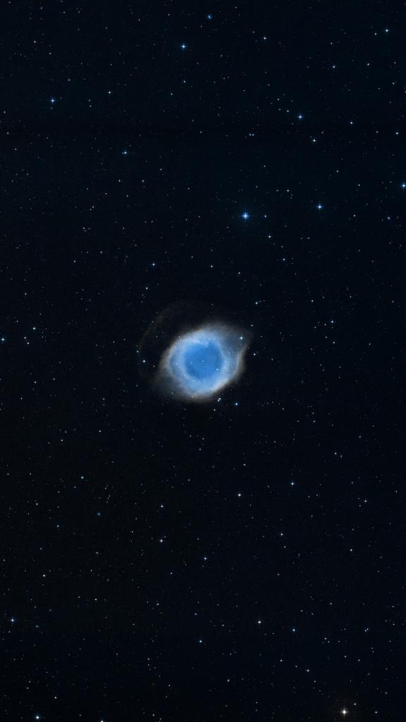 NGC 7293 cadré au champ du Seestar S30
