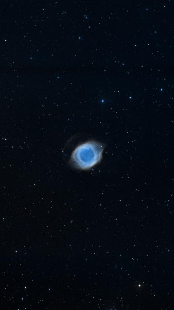 NGC 7293 cadré au champ du Seestar S50 Pro
