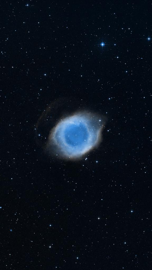 NGC 7293 cadré au champ du Seestar S50