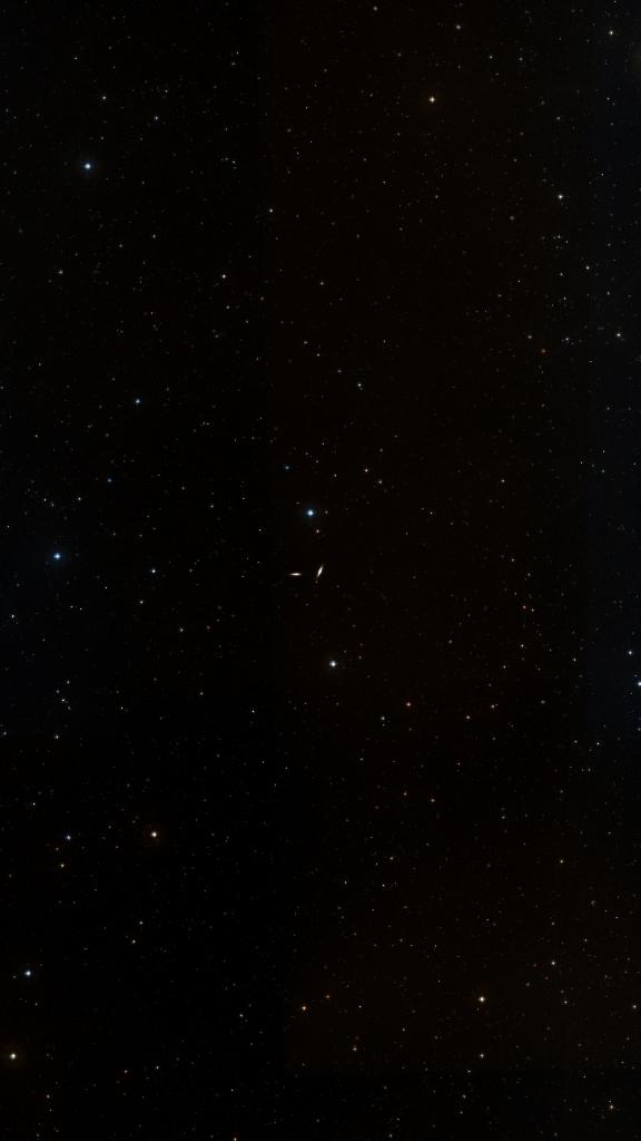 Le ciel autour de NGC 7332, cadré au champ de Seestar S30 Pro