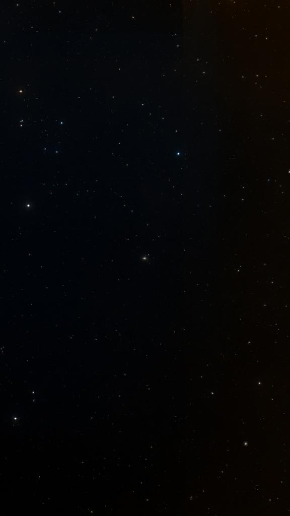 Le ciel autour de NGC 741, cadré au champ de Seestar S30 Pro