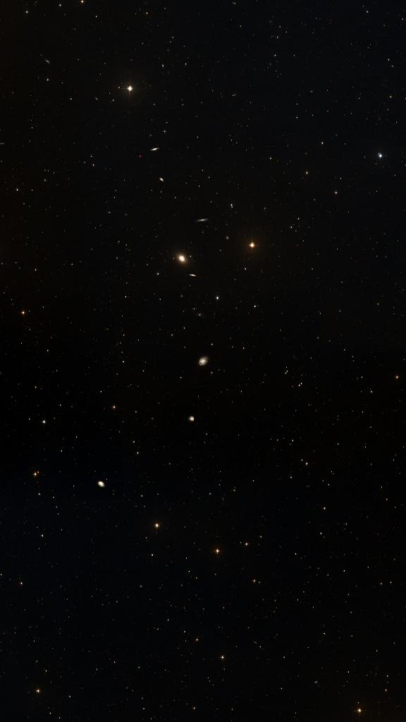 Le ciel autour de NGC 7418, cadré au champ de Seestar S30 Pro