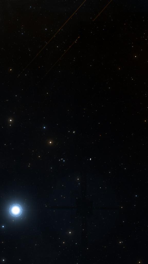 Le ciel autour de NGC 7454, cadré au champ de Seestar S30 Pro
