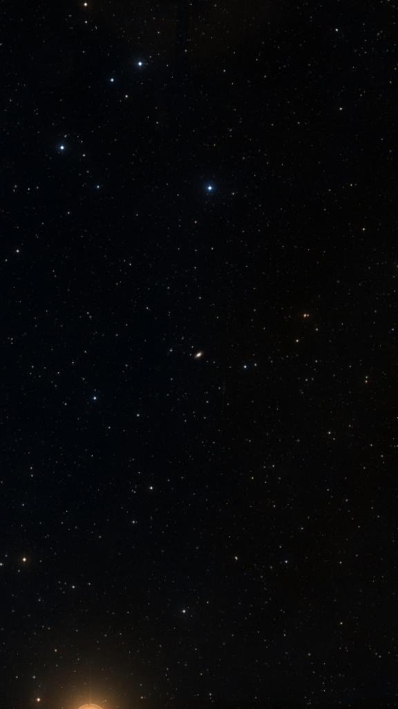 Le ciel autour de NGC 7457, cadré au champ de Seestar S30 Pro
