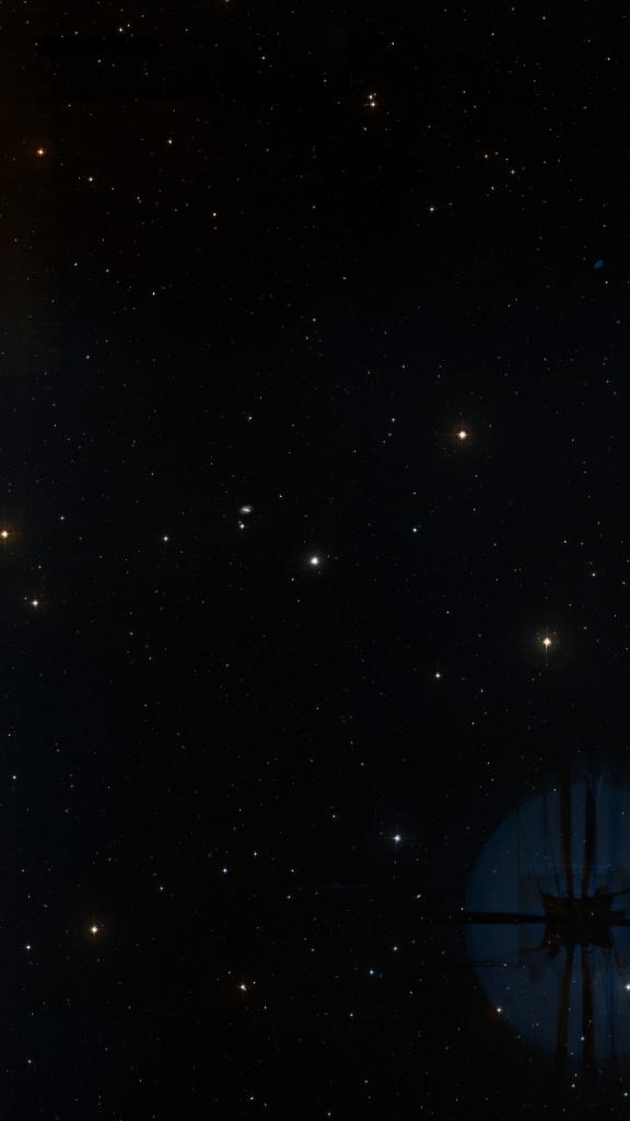 Le ciel autour de NGC 7507, cadré au champ de Seestar S30 Pro