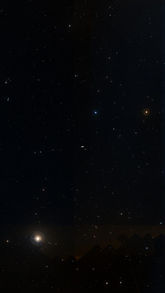 Le ciel autour de NGC 7541, cadré au champ de Seestar S30 Pro