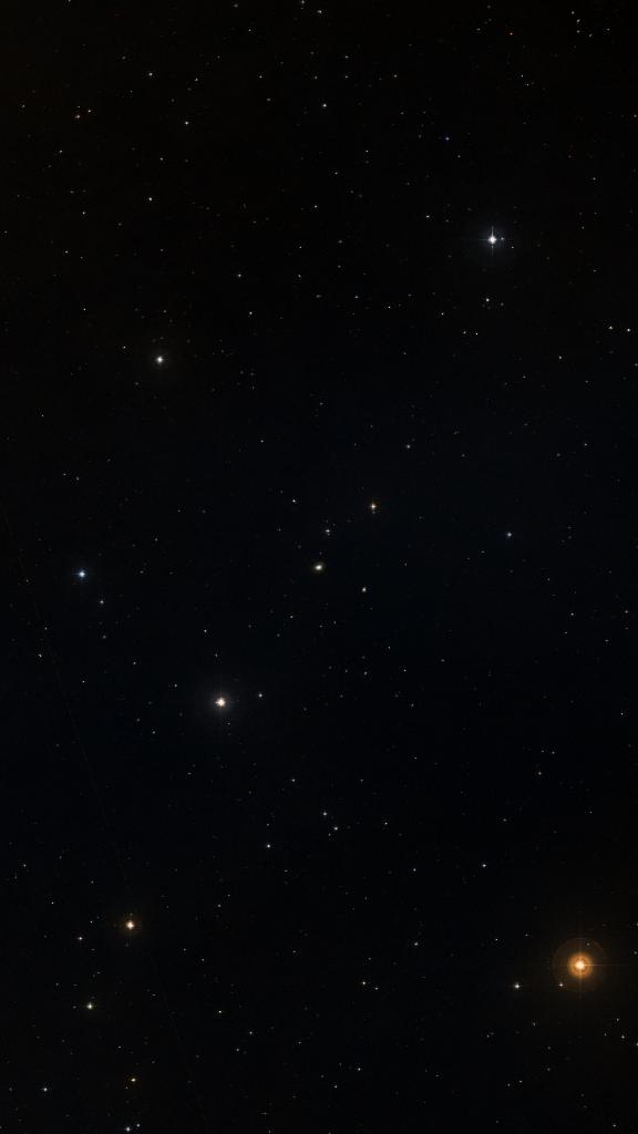 Le ciel autour de NGC 7585, cadré au champ de Seestar S30 Pro