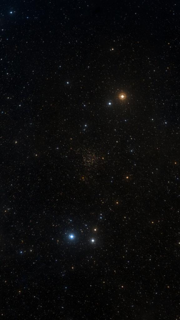 Le ciel autour de NGC 7789, cadré au champ de Seestar S30 Pro