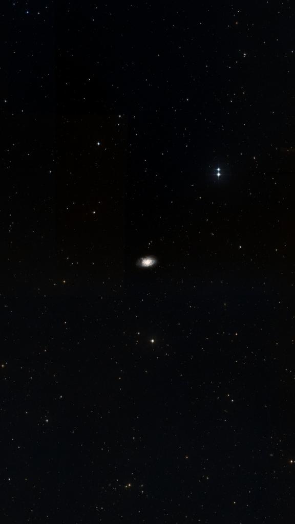 Le ciel autour de NGC 7793, cadré au champ de Seestar S30 Pro