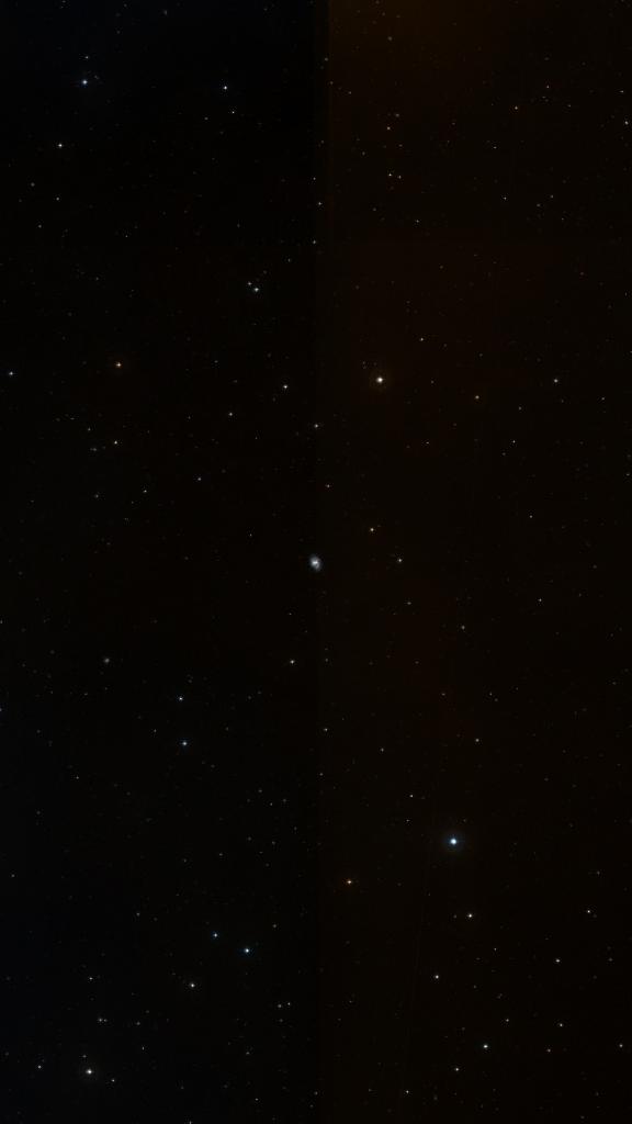 Le ciel autour de NGC 864, cadré au champ de Seestar S30 Pro