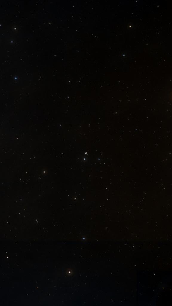 Le ciel autour de NGC 877, cadré au champ de Seestar S30 Pro