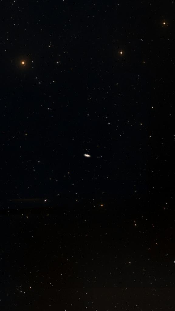 Le ciel autour de NGC 908, cadré au champ de Seestar S30 Pro