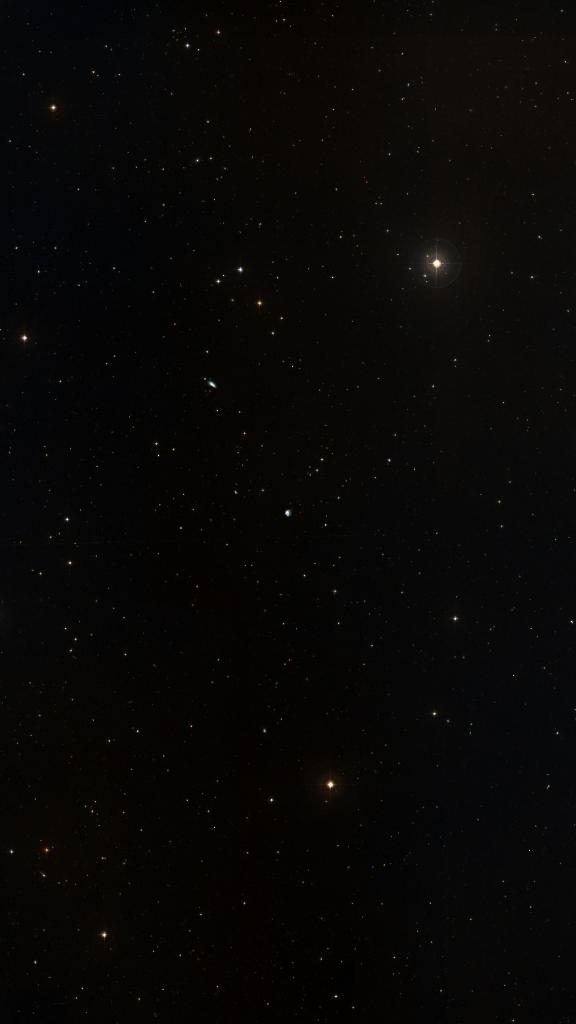 Le ciel autour de NGC 922, cadré au champ de Seestar S30 Pro
