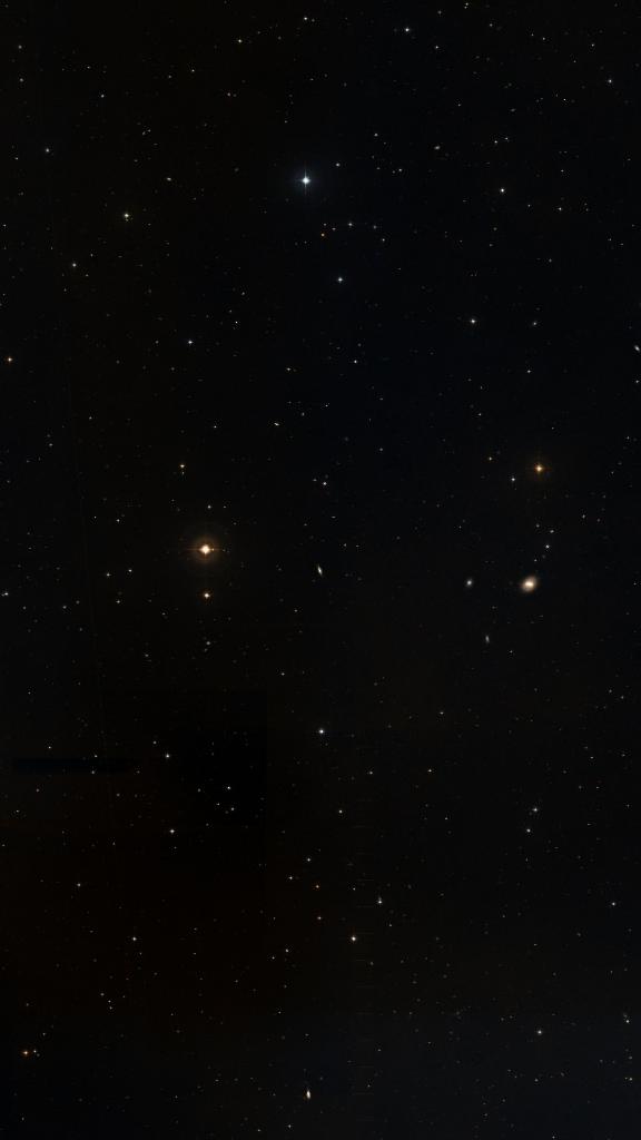 Le ciel autour de NGC 955, cadré au champ de Seestar S30 Pro