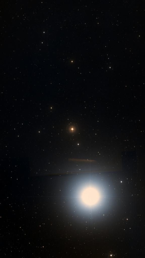 Le ciel autour de p Eridani, cadré au champ de Seestar S30 Pro