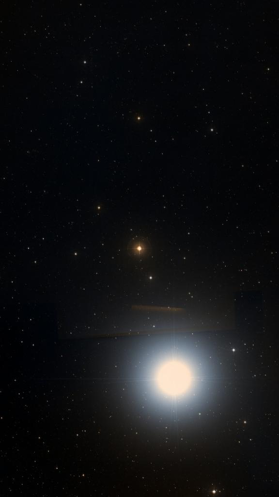 Le ciel autour de p Eridani, cadré au champ de Seestar S30 Pro