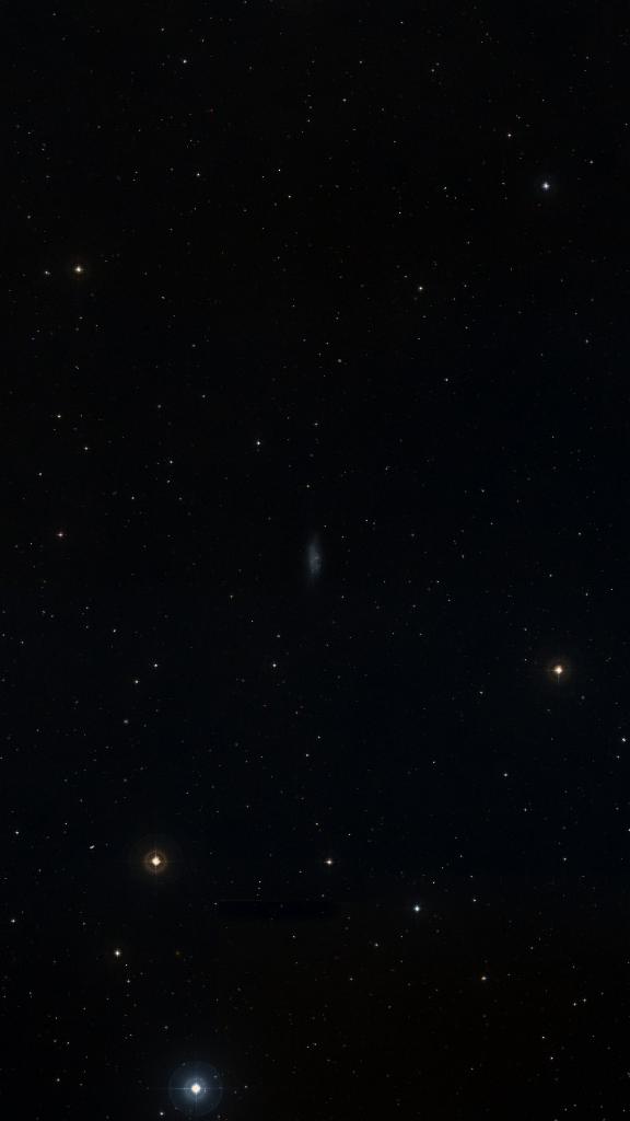 Le ciel autour de PGC000143, cadré au champ de Seestar S30 Pro