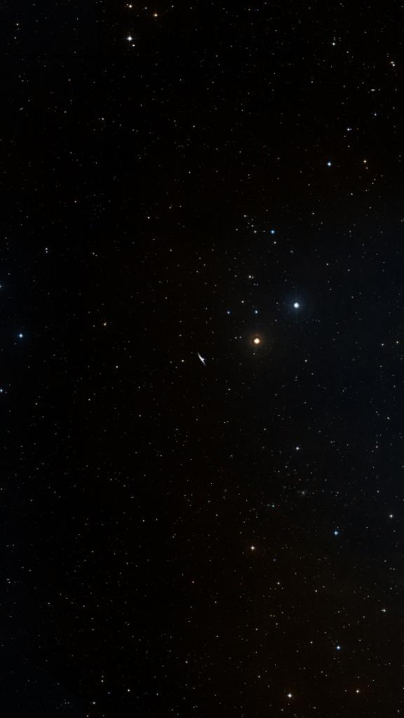 Le ciel autour de PGC025886, cadré au champ de Seestar S30 Pro