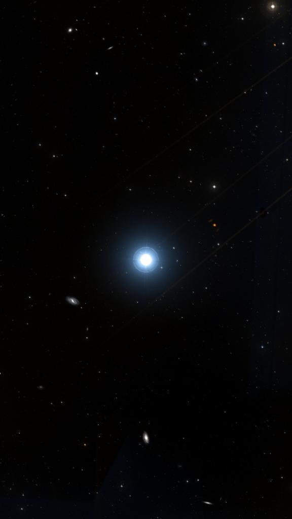 Le ciel autour de Phecda, cadré au champ de Seestar S30 Pro
