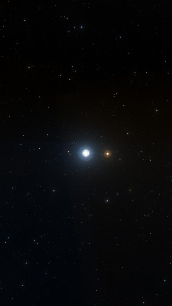 Le ciel autour de Pherkad, cadré au champ de Seestar S30 Pro