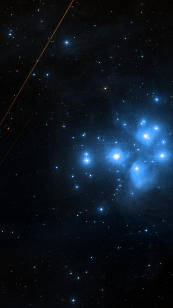 Le ciel autour de Pleione, cadré au champ de Seestar S30 Pro