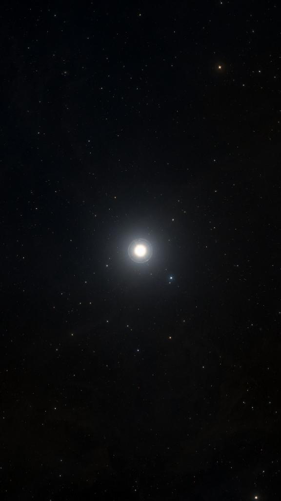 Le ciel autour de Polaris, cadré au champ de Seestar S30 Pro