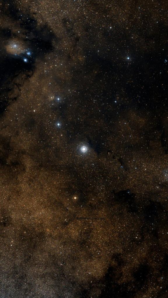 Le ciel autour de Polis, cadré au champ de Seestar S30 Pro