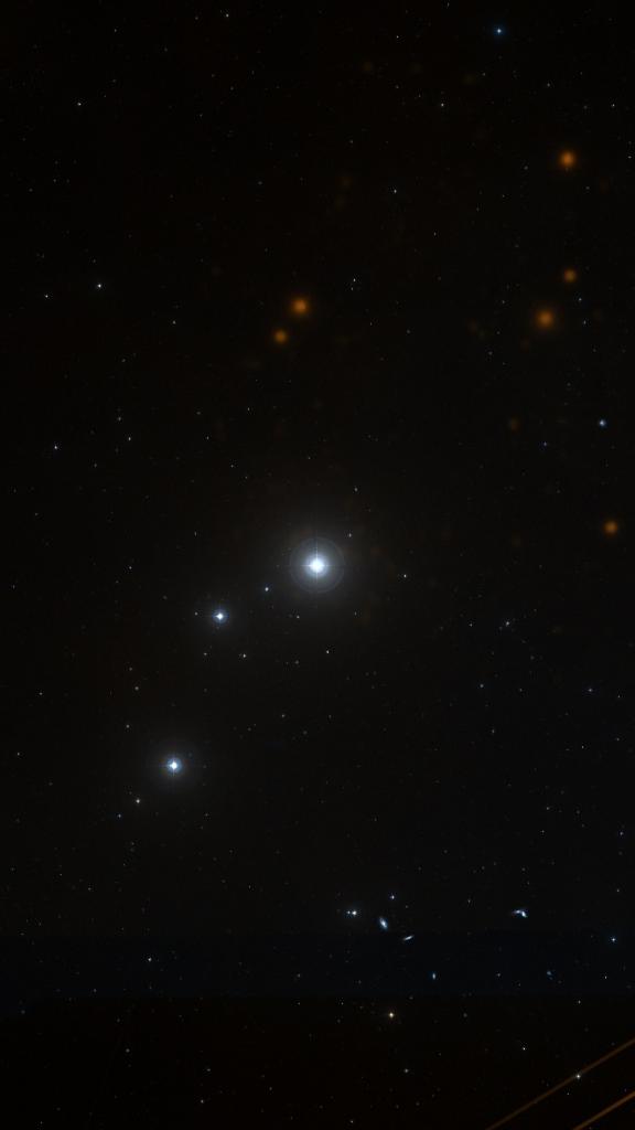 Le ciel autour de Praecipua, cadré au champ de Seestar S30 Pro