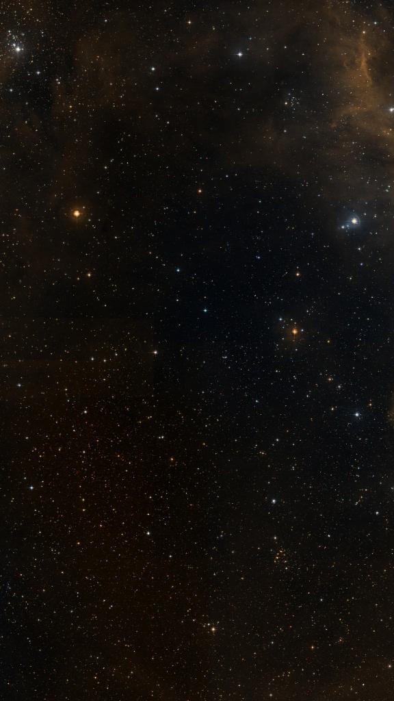 Le ciel autour de RCW 1, cadré au champ de Seestar S30 Pro