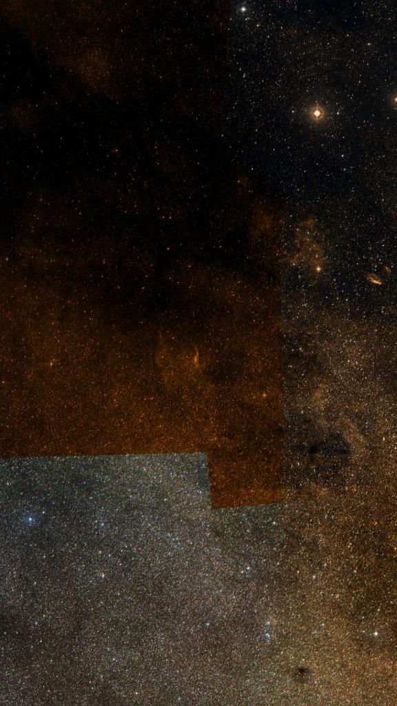 Le ciel autour de RCW 104, cadré au champ de Seestar S30 Pro