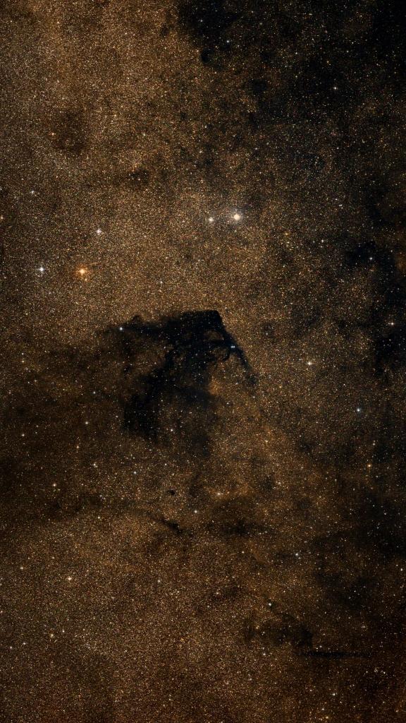 Le ciel autour de RCW 163, cadré au champ de Seestar S30 Pro
