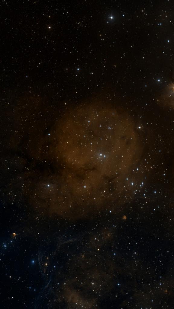 Le ciel autour de RCW 33, cadré au champ de Seestar S30 Pro